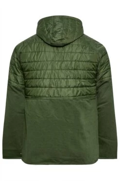 KAM Big & Tall Khaki Green Pique Hoodie 5 KAM Big & Tall Khaki Green Pique Hoodie -Menswear Mode Sales Store 06b7239d ad04 4c 208464 Y