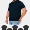 BadRhino Big & Tall 5 PACK Black Core T-Shirts