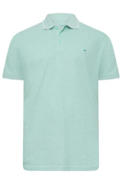 BadRhino Big & Tall Light Green Birdseye Polo Shirt -Menswear Mode Sales Store 0dd43bd4 6f29 4b 208097 X