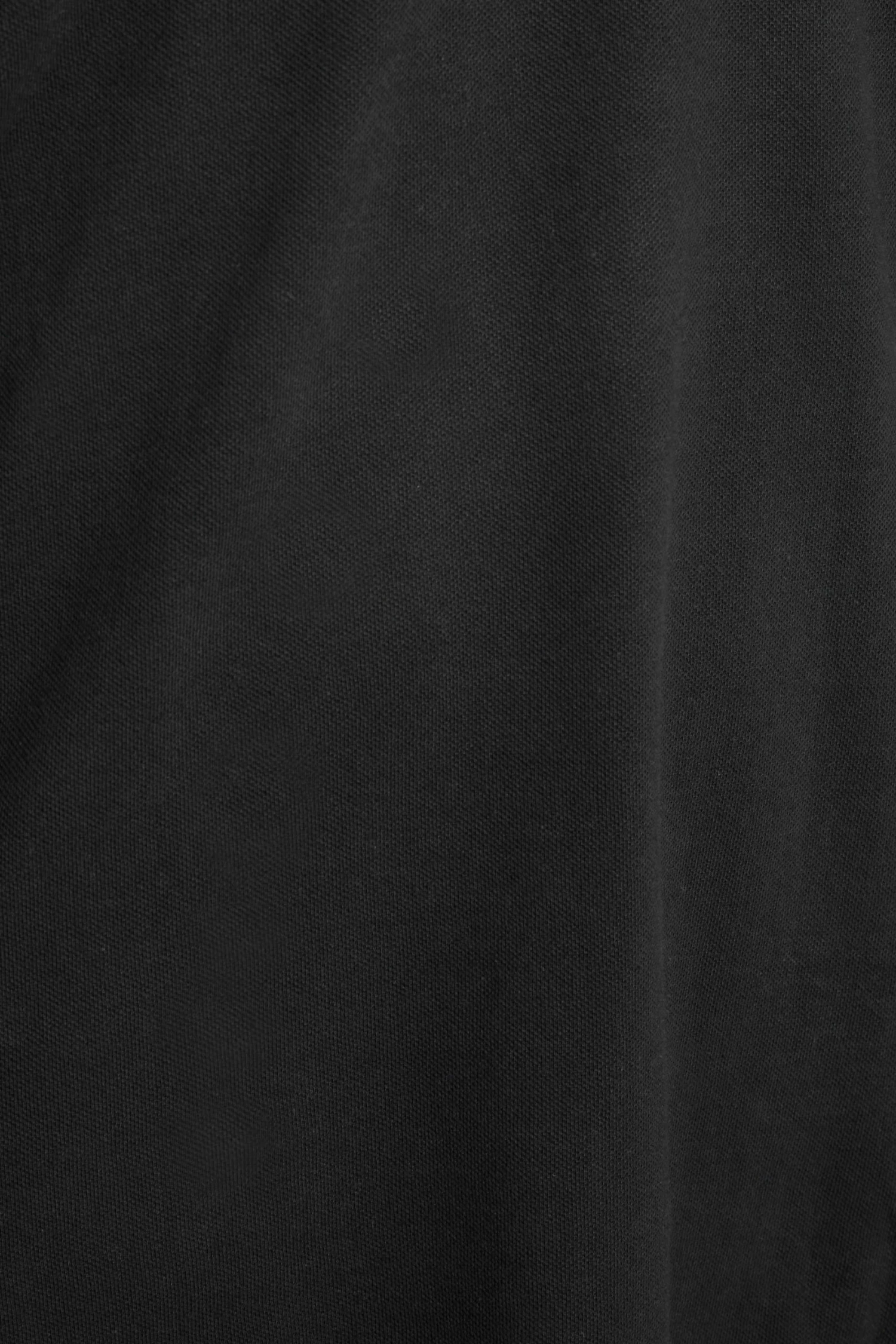 BadRhino Big & Tall Black Long Sleeve Core Polo Shirt 2 BadRhino Big & Tall Black Long Sleeve Core Polo Shirt - Image 2