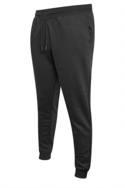 D555 Big & Tall Black Cuffed Joggers -Menswear Mode Sales Store 14c43683 4063 43 209360 Z