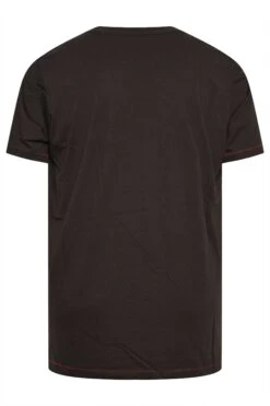 D555 Big & Tall Black ACDC Print T-Shirt -Menswear Mode Sales Store 1b53980d 5c26 4b 208404 Y