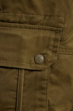 KAM Big & Tall Khaki Green Canvas Cargo Shorts -Menswear Mode Sales Store 207266e1 7f79 42 206219 Z