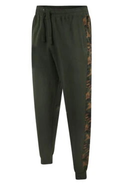 KAM Big & Tall Khaki Green Camo Side Panel Joggers -Menswear Mode Sales Store 21ddef51 0db5 44 205049 F