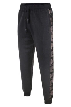 KAM Big & Tall Charcoal Grey Camo Side Panel Joggers -Menswear Mode Sales Store 22a6d8ed 8192 4d 205050 F