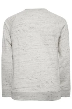 BLEND Big & Tall Grey Crew Neck Sweatshirt -Menswear Mode Sales Store 240e6a24 1876 47 208328 Y