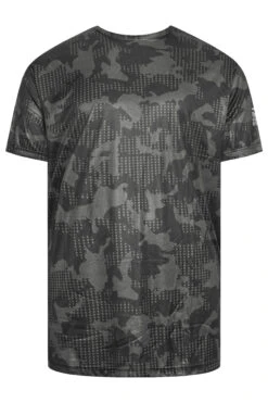 D555 Big & Tall Black Camo Print Dry Wear T-Shirt -Menswear Mode Sales Store 261e6ee8 3ca0 43 208389 X