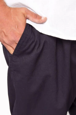 BadRhino Big & Tall Navy Blue Elasticated Waist Chino Shorts -Menswear Mode Sales Store 2730c2fc 9481 48 204931 D