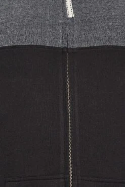 BadRhino Big & Tall Black Colourblock Zip Through Sweatshirt -Menswear Mode Sales Store 302c9ead 1486 46 208689 Z