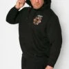 BadRhino Big & Tall Black 'Fearless & Ferocious' Hoodie
