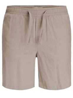 JACK & JONES Big & Tall Beige Brown Linen Blend Shorts 5 JACK & JONES Big & Tall Beige Brown Linen Blend Shorts -Menswear Mode Sales Store 344d44f5 366f 44 207458 X