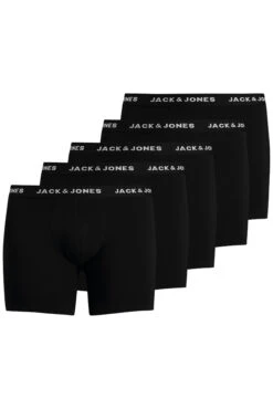 JACK & JONES Big & Tall 5 PACK Black Boxers -Menswear Mode Sales Store 37ae1937 18e3 41 205940 F