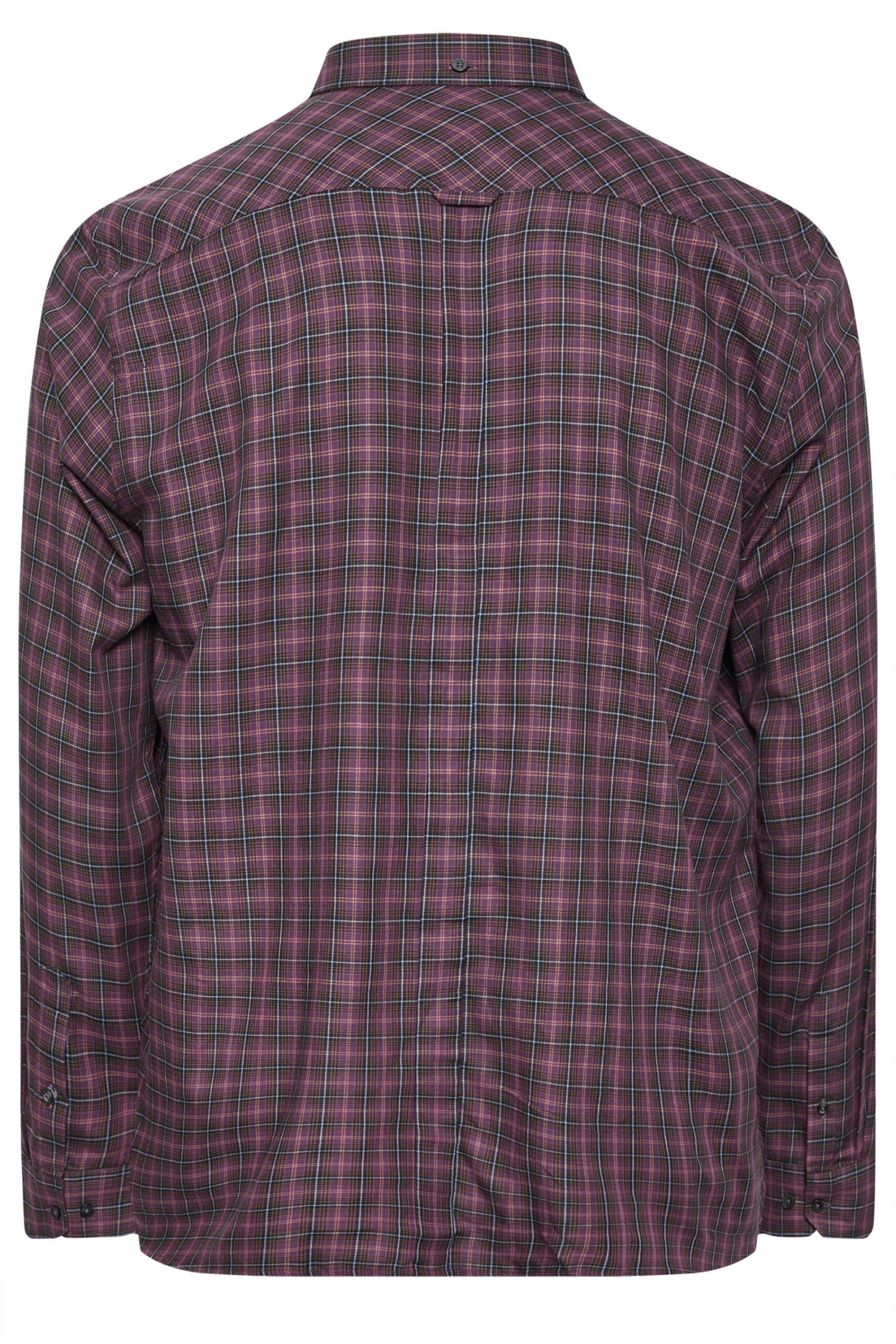 Ben Sherman Red Tartan Check Print Long Sleeve Shirt 2 Ben Sherman Red Tartan Check Print Long Sleeve Shirt - Image 2