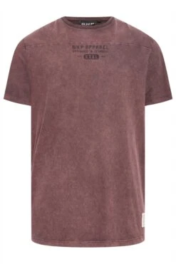 GNP Big & Tall Red Acid Wash Logo Oversized T-Shirt -Menswear Mode Sales Store 385fb7b4 f238 4a 208770 X