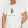 U.S. POLO ASSN. Big & Tall White Rider Logo T-Shirt