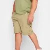 FARAH Big & Tall Beige Brown Shorts