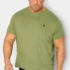 U.S. POLO ASSN. Big & Tall Green Short Sleeve Core T-Shirt