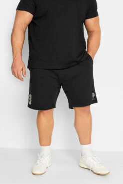U.S. POLO ASSN. Big & Tall Black Jersey Shorts