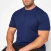 D555 Big & Tall Navy Blue Core T-Shirt