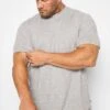 D555 Big & Tall Grey Marl Core T-Shirt