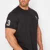 U.S. POLO ASSN. Big & Tall Black Player 3 T-Shirt