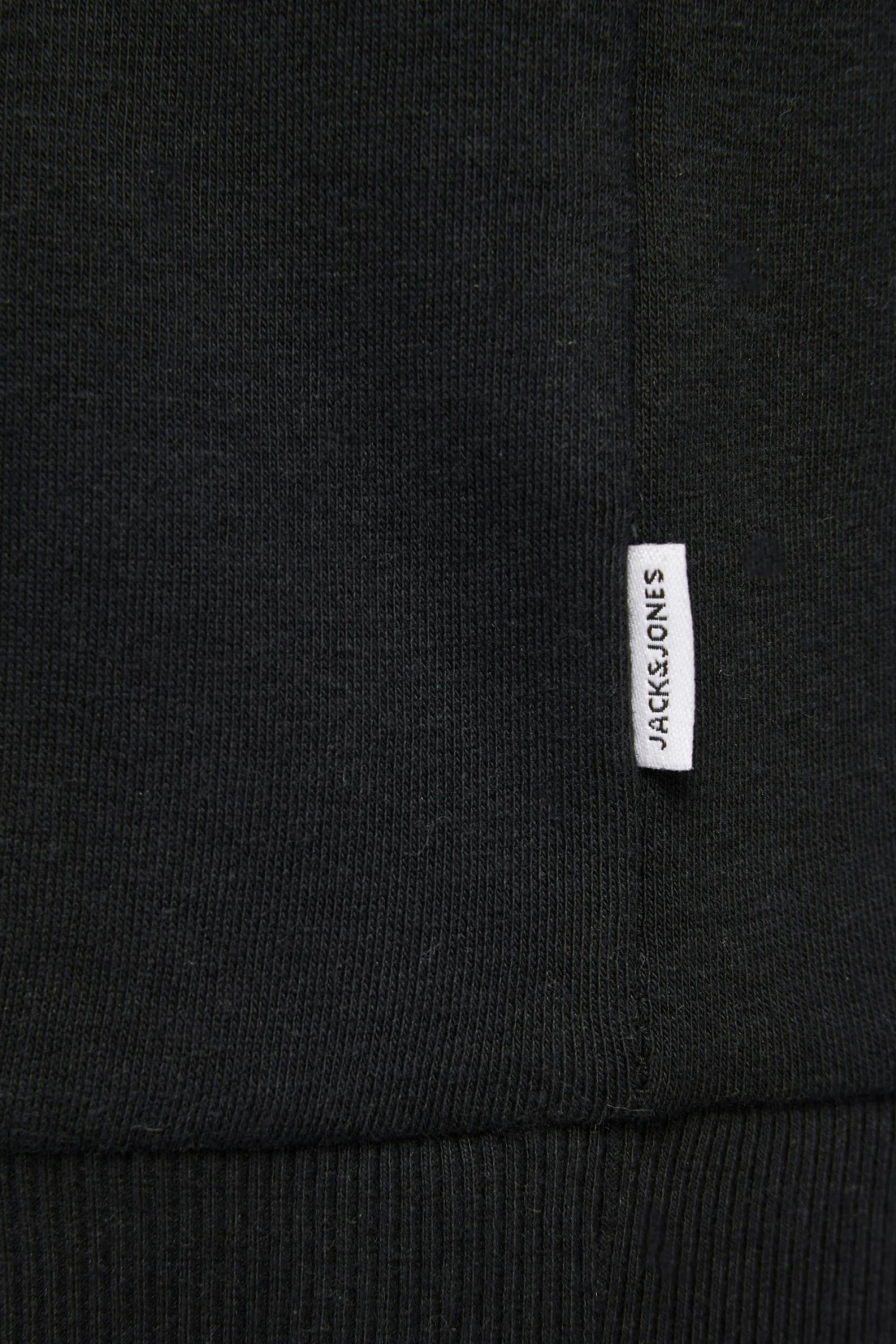 JACK & JONES Big & Tall Black Corp Logo Hoodie 3 JACK & JONES Big & Tall Black Corp Logo Hoodie - Image 3