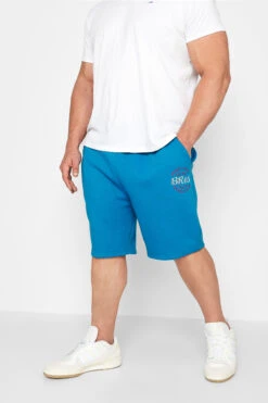 BadRhino Big & Tall Blue BR15 Jogger Shorts