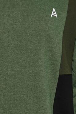 STUDIO A Big & Tall Khaki Green Cut & Sew Sweatshirt -Menswear Mode Sales Store 5bc70af6 12c3 42 207363 Z