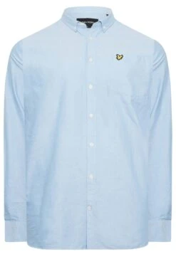 LYLE & SCOTT Big & Tall Light Blue Oxford Shirt 5 LYLE & SCOTT Big & Tall Light Blue Oxford Shirt -Menswear Mode Sales Store 5d9ab216 fd0a 4c 208141 X