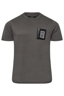 RELIGION Big & Tall Grey Slider T-Shirt 5 RELIGION Big & Tall Grey Slider T-Shirt -Menswear Mode Sales Store 621f9802 bc22 4e 207152 X