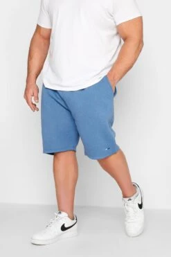 BadRhino Big & Tall Light Blue Essential Jogger Shorts