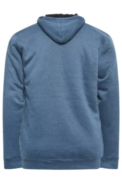 KAM Big & Tall Royal Blue Zip Through Sherpa Lined Hoodie 5 KAM Big & Tall Royal Blue Zip Through Sherpa Lined Hoodie -Menswear Mode Sales Store 65f0d7fa aede 42 208461 Y