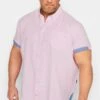 BadRhino Big & Tall Pink Slub Shirt