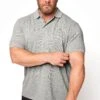 BadRhino Big & Tall Grey Marl Core Polo Shirt