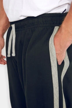 ED BAXTER Big & Tall Black Lounge Joggers -Menswear Mode Sales Store 72e153f7 a768 4b 203447 B