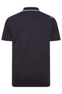 D555 Big & Tall Navy Blue Jersey Polo Shirt -Menswear Mode Sales Store 7cc7fca1 9cc4 4c 207614 Y