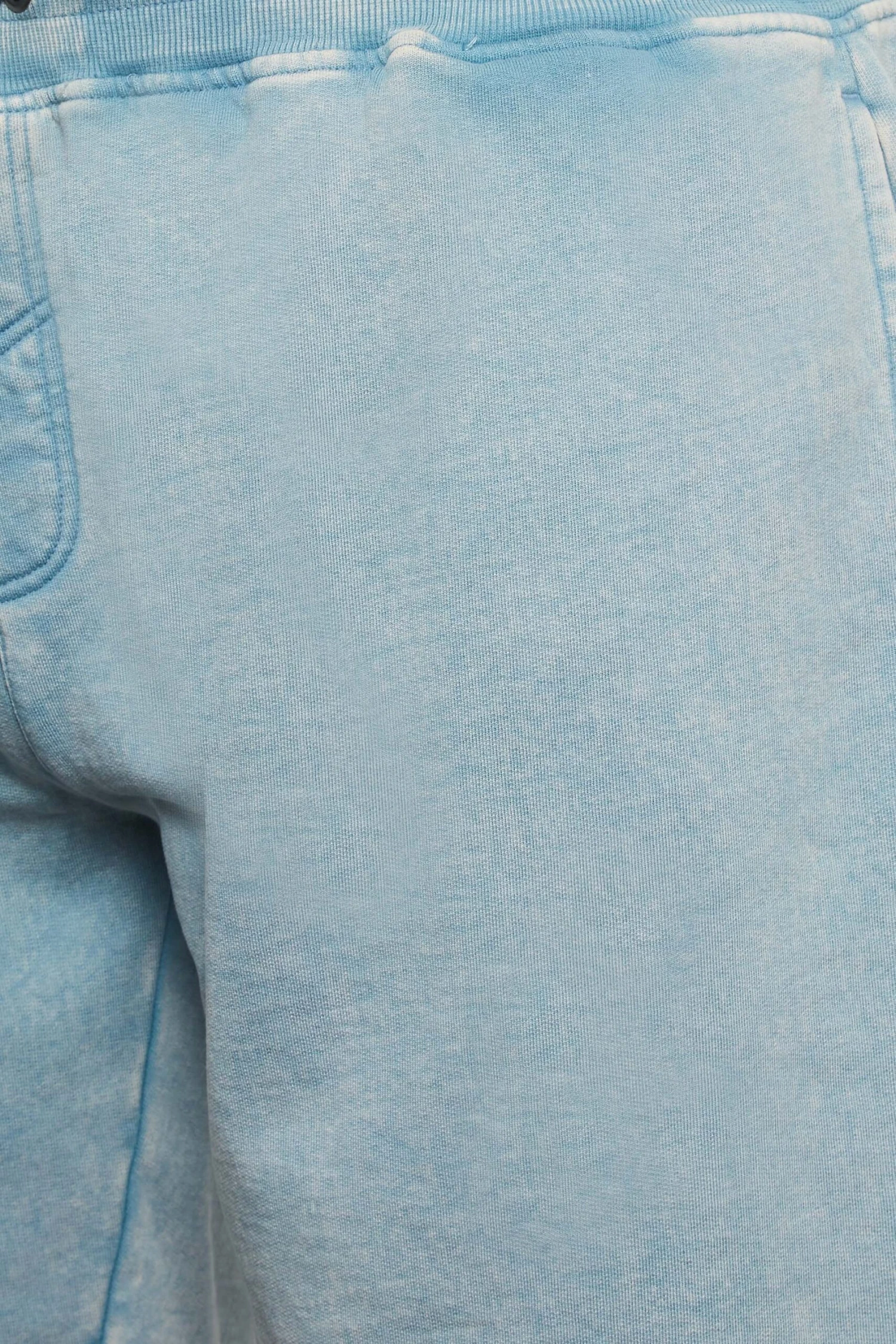 STUDIO A Big & Tall Blue Washed Jogger Shorts 3 STUDIO A Big & Tall Blue Washed Jogger Shorts - Image 3