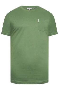 BEN SHERMAN Big & Tall Rich Fern Green Signature Pocket T-Shirt 5 BEN SHERMAN Big & Tall Rich Fern Green Signature Pocket T-Shirt -Menswear Mode Sales Store 7f0c781a 284b 4d 207539 X