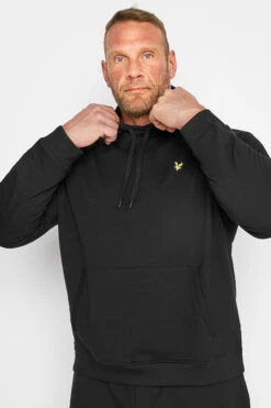 LYLE & SCOTT Big & Tall Black Hoodie