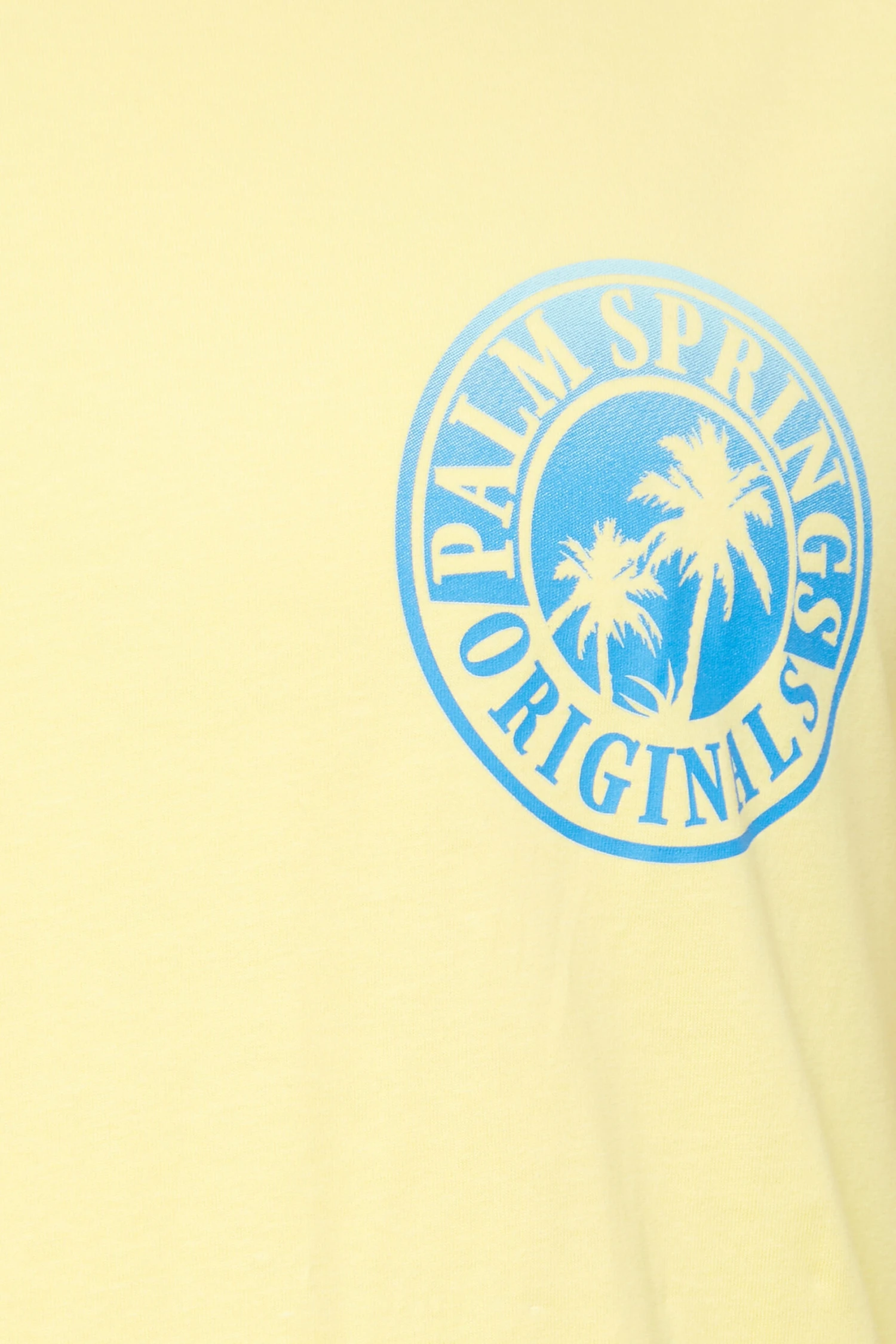 JACK & JONES Big & Tall Yellow Logo Print Vest 2 JACK & JONES Big & Tall Yellow Logo Print Vest - Image 2