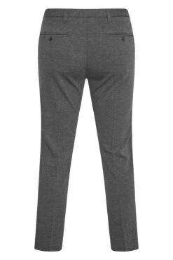 BadRhino Big & Tall Charcoal Grey Stretch Trousers -Menswear Mode Sales Store 8cc30f22 d69b 48 206386 BK