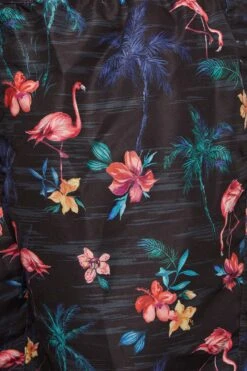 D555 Big & Tall Black Flamingo Swim Shorts -Menswear Mode Sales Store 8d8b5dff 1018 40 207632 Z