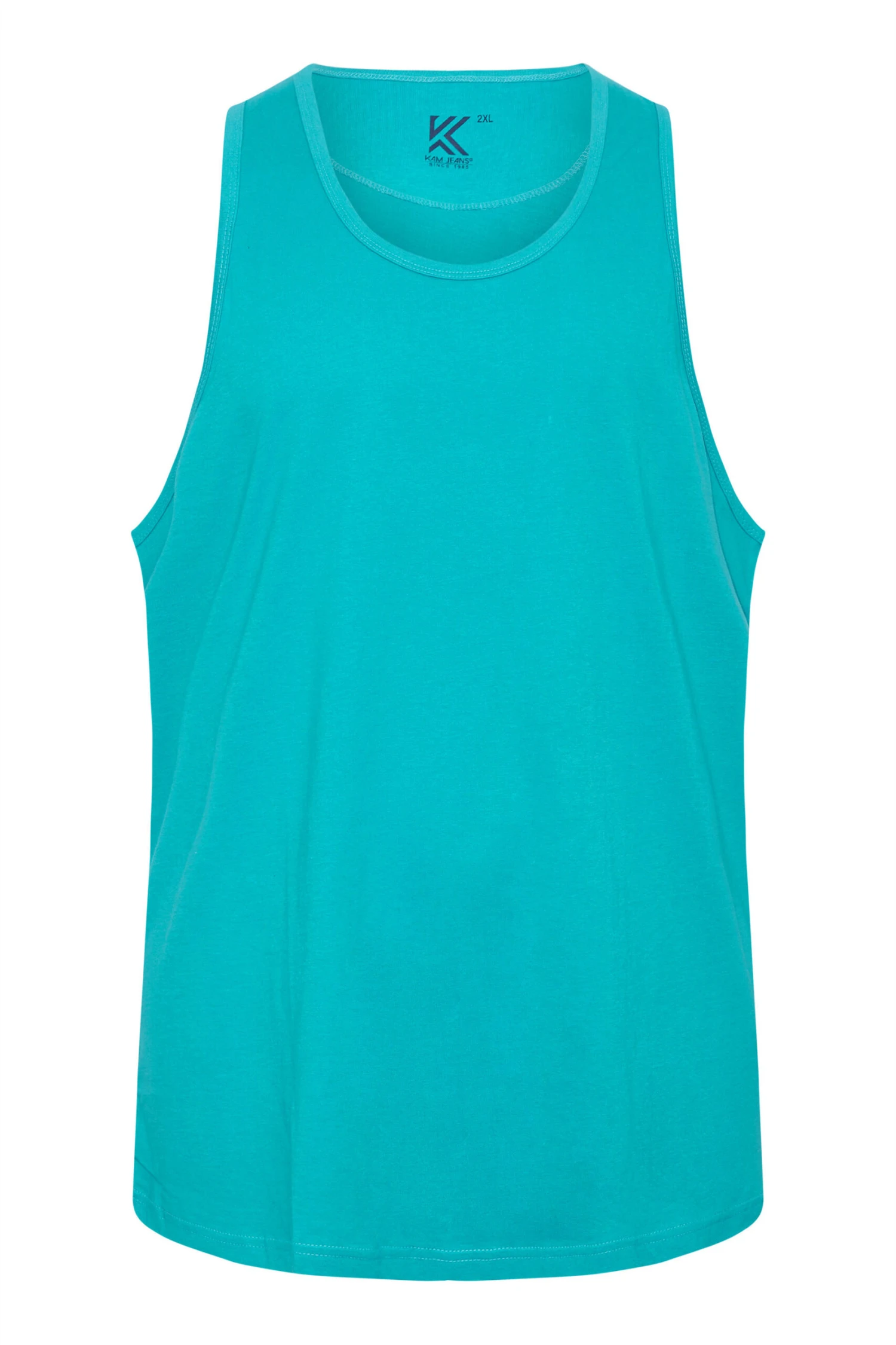 KAM Big & Tall Bright Blue Core Vest 2 KAM Big & Tall Bright Blue Core Vest - Image 2