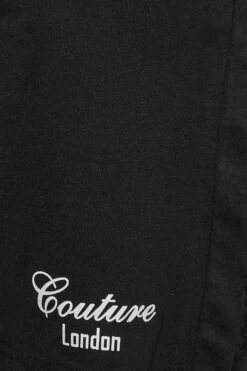 D555 Big & Tall Black Couture London Shorts -Menswear Mode Sales Store 91f0c1c7 82cf 45 207645 Z