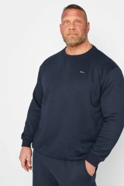 BadRhino Big & Tall Navy Blue Sweatshirt