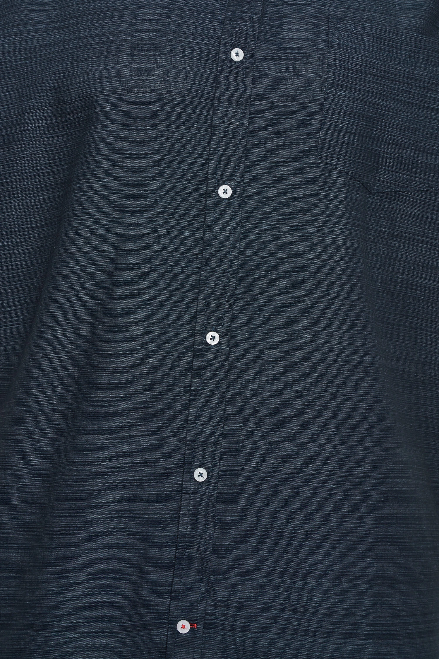 BadRhino Big & Tall Navy Blue Slub Shirt 2 BadRhino Big & Tall Navy Blue Slub Shirt - Image 2