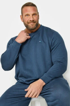 BadRhino Big & Tall Storm Blue Sweatshirt