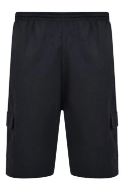 KAM Big & Tall Black Cargo Lounge Shorts -Menswear Mode Sales Store Kam Lounge Shorts Black 203575 de6f