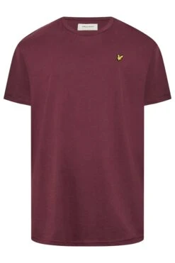LYLE & SCOTT Big & Tall Burgundy Red Core T-Shirt -Menswear Mode Sales Store a037f4b0 bf69 4d 202001 X
