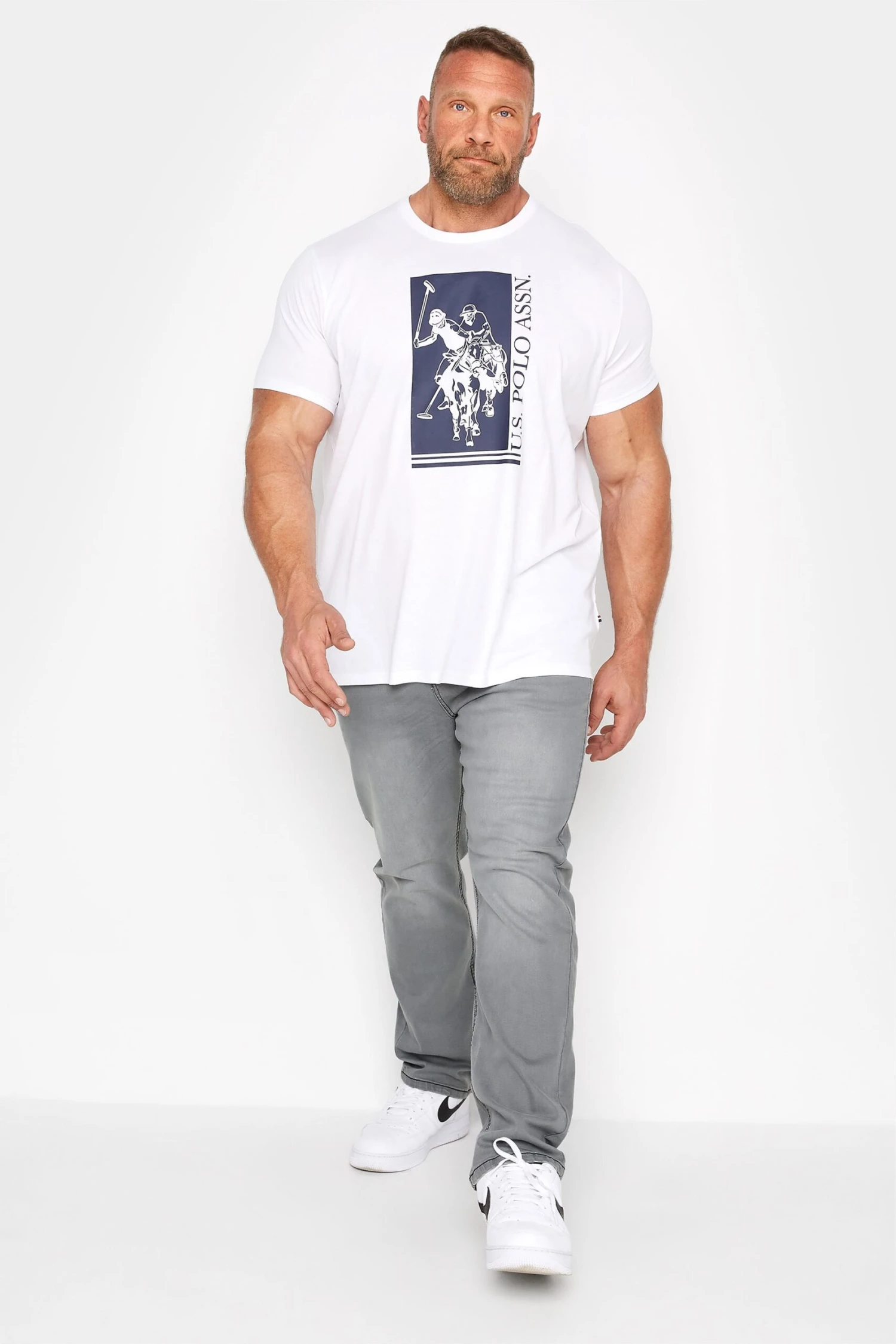 BadRhino Big & Tall Grey Stretch Jeans 2 BadRhino Big & Tall Grey Stretch Jeans - Image 2